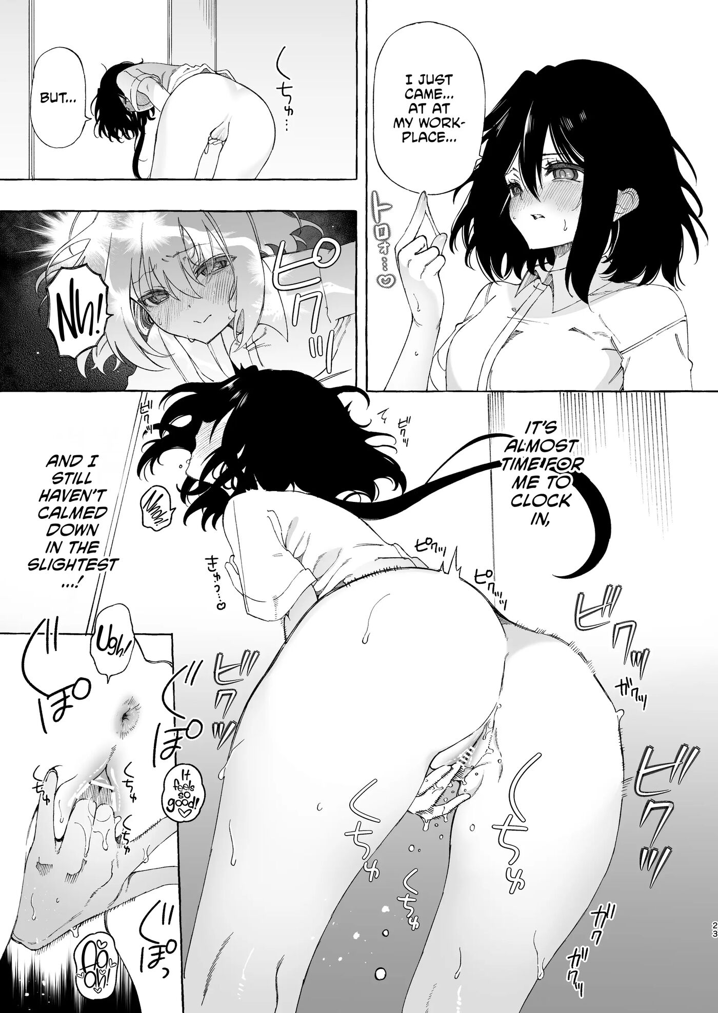 Mimi De Koishita Douryou ~onasuppo Onsei Otaku Onna Ga Douryou No Koe Ni Hannou Shite Ikimakuri~ Chapter 1000 Page 23